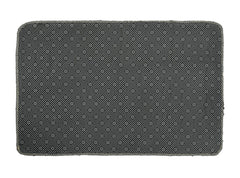 Heart Home Designer Soft, Lightweight Velvet Door Mats for Entry, Patio, Porch, Bedroom, Living Room- Pack of 2 (Brown)-50HH01080