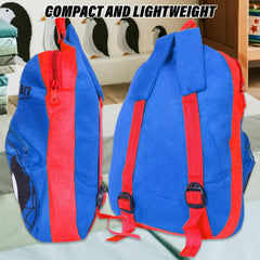 Heart Home Marvel Spider-man School Bag | Velvet Kids School Bags | Student Bookbag | School Bag for Girls & Boys | School Backpack for Kids | Single Compartments | Blue
