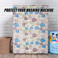 Heart Home Washing Machine Cover | Dot Print Washing Machine Cover | Soft PVC Front Load Washing Machine Cover | Multi