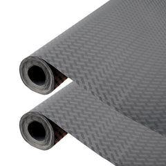 Heart Home Shelf Liner | Kitchen Cabinet Shelf Protector | Kitchen Liners for Cabinets and Drawers | Drawer Liner Mat | Self Check Shelf Liner Cabinet Mat | 5 MTR | Pack of 2 | Gray