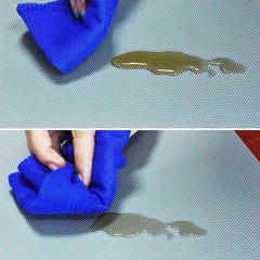 Kuber Industries Exclusive Polyester Anti Slip Mat|Shelf Liner|Table Runner|Fridge Mat|Nonslip Placemat|Drawer Mat|Size 5 Mtr Roll (Multi)