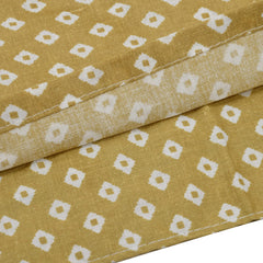 Heart Home Rhombus Design Cotton Pillow Covers, 18 x 28 inch, Set of 4 (Brown)