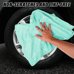 Heart Home Cleaning Towel | Reusable Cleaning Cloths for Kitchen | Duster Towel for Home Cleaning | 400 GSM Cleaning Cloth Towel for Car | Bike | 50x70 | Pack of 3 | Multi