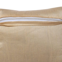 Heart Home Cushion Cover|Sofa Cushion Covers|Embossed Flower Print Sitting Cushion Cover|Velvet Cushion Filler|16x16 Inch|Set of 5 (Multicolor)