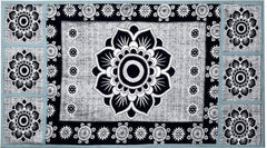 Kuber Industries Cloth 3 Pieces Fridge Mat, 1 Piece Handle Cover and 1 Pieces Fridge Top Cover (Multi)-CTKTC2785