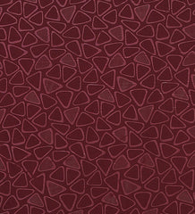 Heart Home Triangle Printed Polyster Stretchable 1 & 3 Seater Sofa Cover Set for Home, Office, Hotels with Foam Stick, Set of 2 (Maroon)-50HH01438