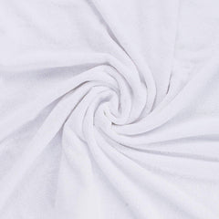 Heart Home Size (19" x 38") Ultra Softness & Absorbency for Face, Hand, Kitchen,Womens & Cleaning Towel (White), Standard (F_26_HEARTH017075)