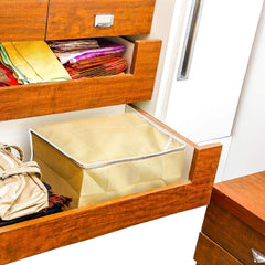 Kuber Industries 3 Pieces Non Woven Multi Saree Cover Set