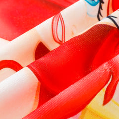 Kuber Industries Disney Princess Microfiber Soft Kids Bath Towel (Multi)