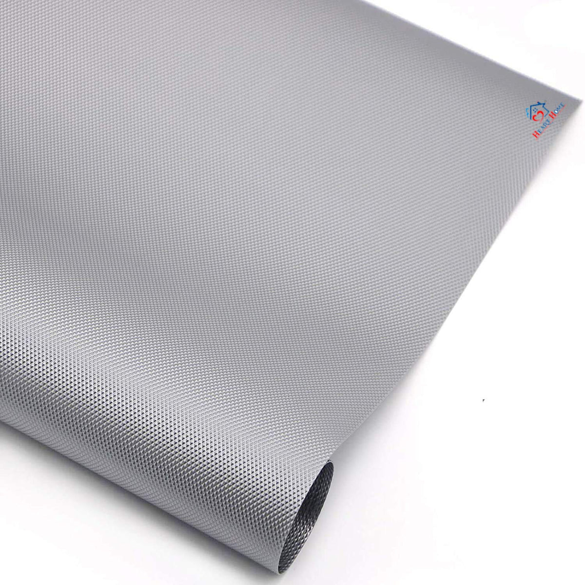 Heart Home Multipurpose, Waterproof, Super Strong, Anti Slip Diamond Textured Mat/Sheet for Kitchen Drawer, Cupboard Shelf, Fridge, Bathroom Shelves Liner-45X150 cm (1.5 Mtr, Grey)-HEART11696