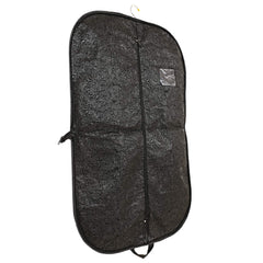 Kuber Industries Embossed Design 2 Pieces Foldable Non Woven Men's Coat Blazer Cover (Black) -CTKTC43460