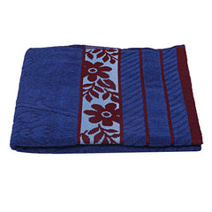Kuber Industries 100% Cotton 3 Pieces Bath Towel 27" x54” (Blue) -CTKTC028907