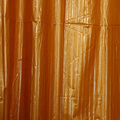 Kuber Industries Self Lining Design PVC Shower Curtain with Hooks - 54"x84", Gold