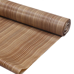 Kuber Industries Lining Design PVC Wardrobe Kitchen Drawer Cupboard Cabinet Shelf Mat|Water Proof DustProof 5 MTR Roll & Easy to Cut Size 500 x 45 CM (Brown) CTKTC040176, Standard,Polyvinyl Chloride