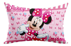 Kuber Industries Organic Toddler Bedding Small Pillow - Baby Pillow with 100% Natural Cotton Cover,12"x18"(Pink)-Pack of 3-KUBMART15827