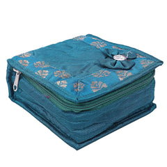 Heart Home Small Bow Design Cotton Jewellery Kit (Green) - CTHH12733