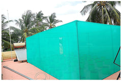 Heart Home PVC Sun Shade Sail Square Canopy|Permeable UV Block Fabric|Durable Outdoor|Size 10 x 4 ft. (Green)