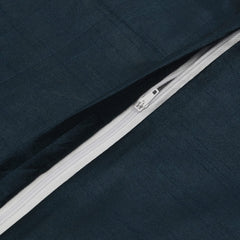 Kuber Industries Dot Print Soft Decorative Square Cushion Cover, Cushion Case For Sofa Couch Bed 16x16 Inch- Pack of 4 (Navy Blue)