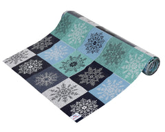 Heart Home Multicheck Printed PVC Anti Slip Skid Shelf Mat, 10 Mtr- Pack of 2 (Multicolor)