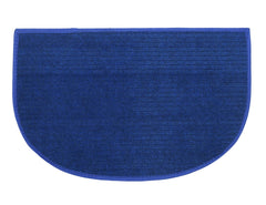 Kuber Industries D-Shape Durable Microfiber Door Mat, Heavy Duty Doormat,(Set of 3, 14'' x 23'', Green & Grey & Blue)-KUBMART12227