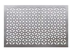 Heart Home PVC Soft Leather 6 Pieces Dining Table Placemat Set (Silver) - CTHH8346