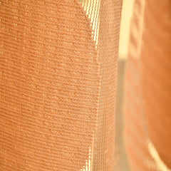 Kuber Industries Leaf Print 7 Feet Cotton Door Curtain for Living Room, Bed Room, Kids Room with 8 Eyelets Pack of 2 (Brown)-50KM01070