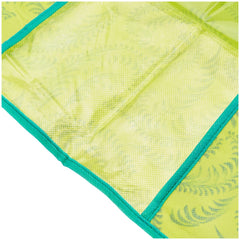 Kuber Industries Non-Woven Metallic Print Underbed Storage Bag, /Organizer|Blanket Cover - Set of 3 (Olive Green)