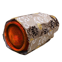 Kuber Industries Cotton 2 Pieces Cylinder Cover (Gold, Standard) -CTKTC6913