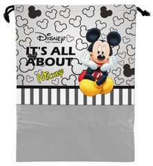 Kuber Industries Disney Print 18 Piece Non Woven Travel Shoe Cover, String Bag Organizer (Grey & Red) -HS_35_KUBMARTS18103