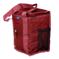 Kuber Industries Lunch Bag|Lunch Box Cover Bag Only|Lunch Tote Bag|Kids Lunch Bag|Maroon