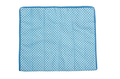 Kuber Industries Polka Dots 6 Piece Hathkadi Print Cotton Saree Cover, Blue