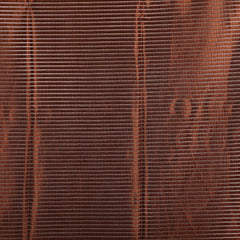 Heart Home Shining 2 Pieces Sheer Door Curtains Silk Look Semi Transparent Voile Grommet Elegance Curtains for Living Dining Room, Bedroom Drapes 48 x 84 Inch Long, (Brown) - CTHH7396