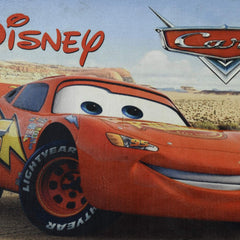 Kuber Industries Disney Cars 4 Pieces Anti-Slip Door Mat 23"x15" (Brown) - CTKTC46055