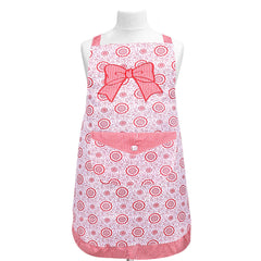 Kuber Industries Cotton Apron with Front Pocket (Red), CTKTC13825