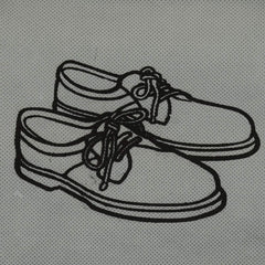 Kuber Industries 12 Piece Non Woven Travel Shoe Cover, String Bag Organizer, Grey - CTLTC039511