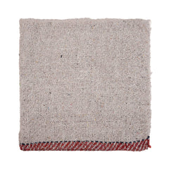 Kuber Industries Floor Cleaning Pocha | Plain Duster Cloth | Cotton Reusable Sweeping Cloth For Home | Small | Kitchen | 18x18 Inch | Pack of 6 | White