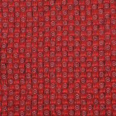 Heart Home D Shape Indoor Outdoor Anti-Slip Rubber Door Mat, 21"x14"- Pack of 2 (Red)-47HH01302