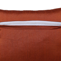 Heart Home Cushion Cover|Sofa Cushion Covers|Strips Print with Cornor Tassels Sitting Cushion Cover|Polyester Cushion Filler|16x16 Inch|Set of 5 (Multicolor)