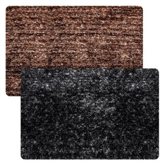 Heart Home Door Mat | Dust Trapper Mat | Door Entrance Mat | Anti-Skid Door Mat | Floor Mat for Home Entrance | Lexus Home Decor Mat | Entryway Door Mat | Pack of 2 | Multi