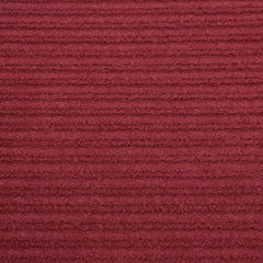 Heart Home D-Shape Durable Microfiber Heavy Duty Doormat (14'' x 23'', Maroon, HEART12153, Standard)