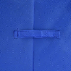 Kuber Industries Disney Team Mickey Print Non Woven Fabric 2 Pieces Foldable Large Size Cloth Storage Box Toy, Books Wardrobe Organiser Cube with Handle (Royal Blue)