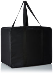 Kuber Industries Fabric 23 cms Black Travel Duffle (KI35965)