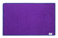 Heart Home Shaggy Durable Microfiber Anti-Skid Door Mat, Heavy Duty Doormat, Indoor Outdoor, Easy Clean, Waterproof, Low-Profile Mats for Entry, Patio, Garage (Set of 2,Blue)-HEARTXY11490