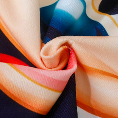 Kuber Industries Disney Mickey Mouse Microfiber Soft Kids Bath Towel (White)