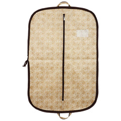 Heart Home Metalic Printed 4 Pieces Foldable Non Woven Men's Coat Blazer Cover (Golden Brown) - HEART6432