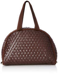 Kuber Industries Leather Brown Toiletry Bag (NEWS5398)