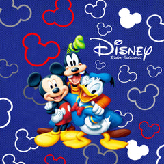 Kuber Industries Disney Print 12 Piece Non Woven Travel Shoe Cover, String Bag Organizer (Royal Blue & Pink) -HS_35_KUBMARTS18059
