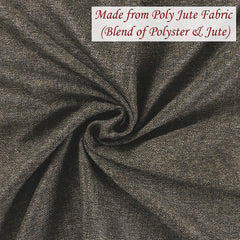 Kuber Industries Jute Center Table Cover, 40"x60" (Grey), Standard (HS39KUBMART023891)