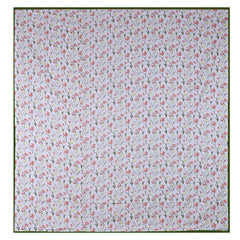 Kuber Industries Cotton Soft Lightweight Floral Design Reversible Single Bed Dohar|Blanket|AC Quilt for Home & Travel (Light Pink)