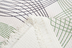 Kuber Industries Decorative Chenille Sofa Throw|Throw for Sofa, Bed & Couch|Ideal for Indoor & Outdoor 70x90 Inches (Multi)